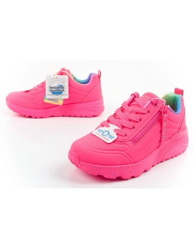 Skechers Uno Lite children's sports sneakers shoes pink comfortable