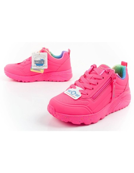 Skechers Uno Lite children's sports sneakers shoes pink comfortable