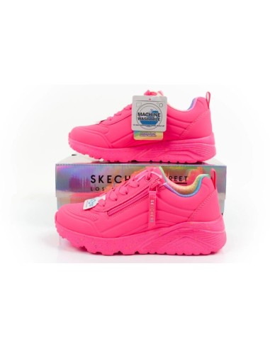 Skechers Uno Lite children's sports sneakers shoes pink comfortable