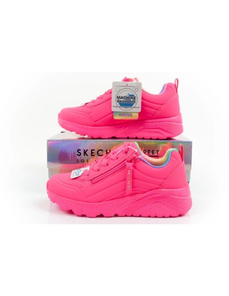 Skechers Uno Lite children's sports sneakers shoes pink comfortable