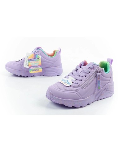 Skechers Uno Lite children's sports sneakers shoes purple comfortable