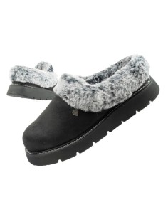 Skechers Cozy Blend slipper shoes for women insulated slipon sneakers