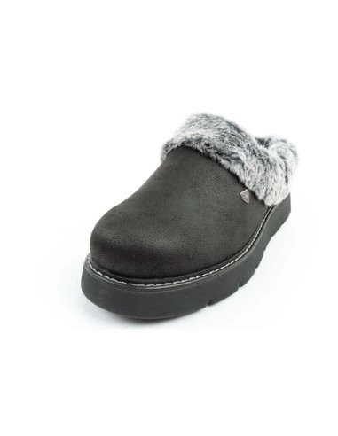 Skechers Cozy Blend slipper shoes for women insulated slipon sneakers