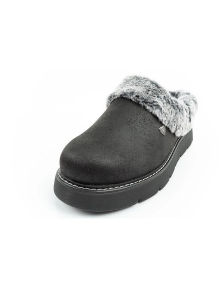 Skechers Cozy Blend slipper shoes for women insulated slipon sneakers