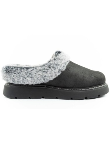Skechers Cozy Blend slipper shoes for women insulated slipon sneakers