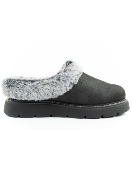 Skechers Cozy Blend slipper shoes for women insulated slipon sneakers