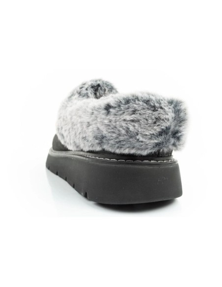 Skechers Cozy Blend slipper shoes for women insulated slipon sneakers
