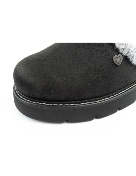Skechers Cozy Blend slipper shoes for women insulated slipon sneakers