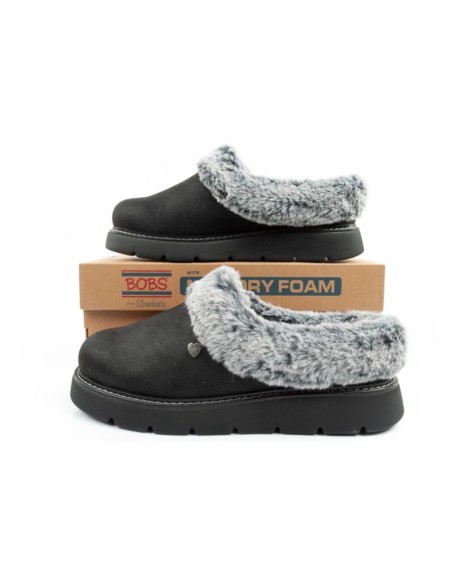 Skechers Cozy Blend slipper shoes for women insulated slipon sneakers