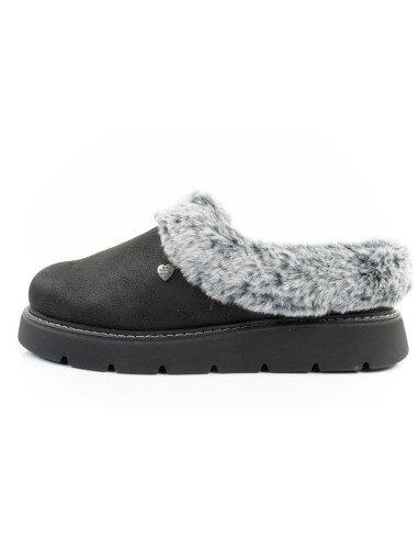 Skechers Cozy Blend slipper shoes for women insulated slipon sneakers