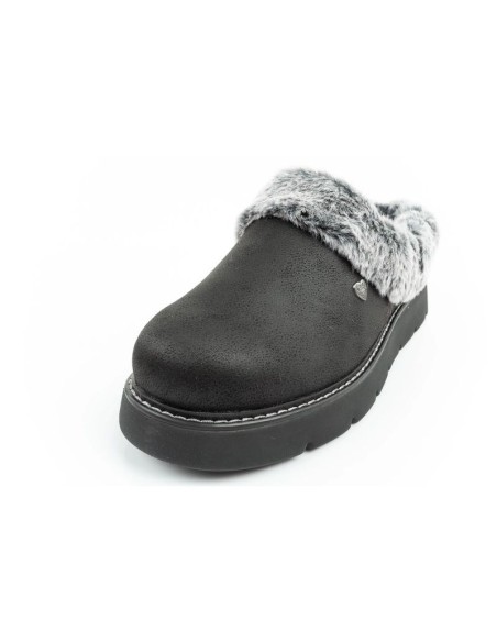 Skechers Cozy Blend slipper shoes for women insulated slipon sneakers