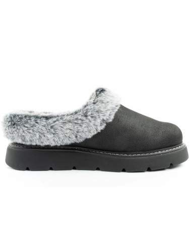 Skechers Cozy Blend slipper shoes for women insulated slipon sneakers
