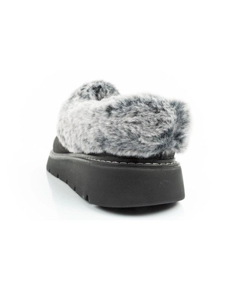 Skechers Cozy Blend slipper shoes for women insulated slipon sneakers