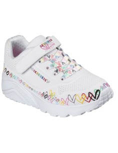 Skechers Kids' UNO LITE HEART CRAZE Sneakers 314091L WMLT