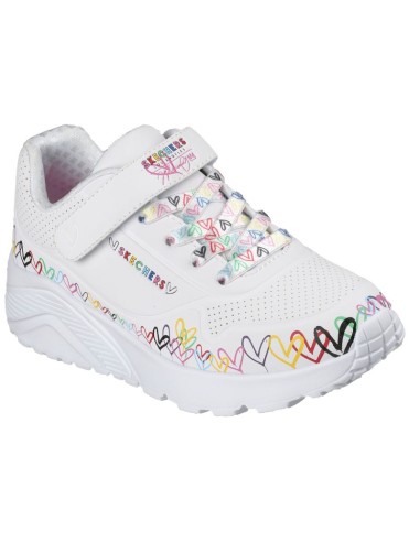 Skechers Kids' UNO LITE HEART CRAZE Sneakers 314091L WMLT