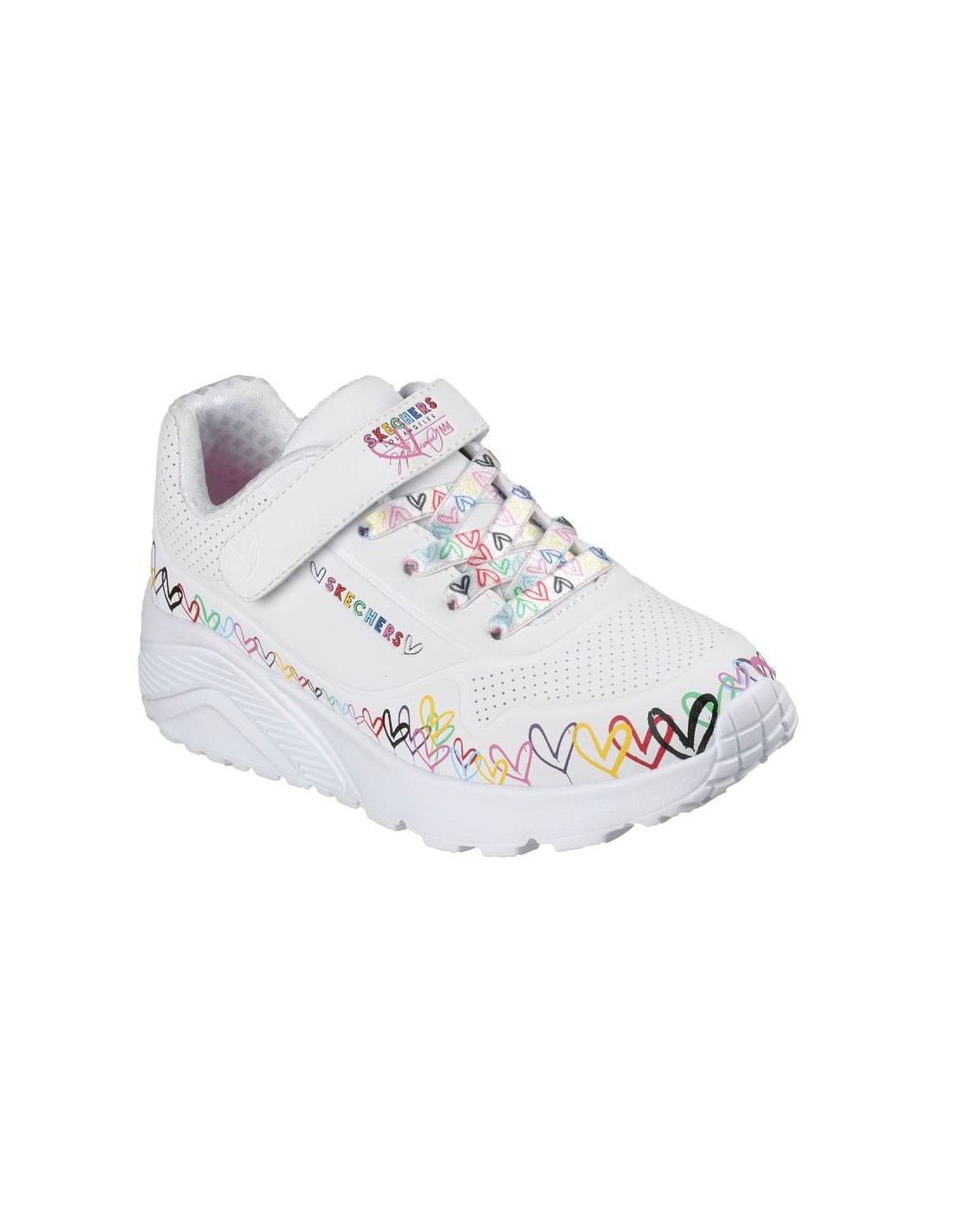 Skechers Kids' UNO LITE HEART CRAZE Sneakers 314091L WMLT