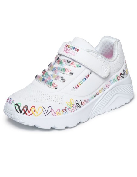 Skechers Kids' UNO LITE HEART CRAZE Sneakers 314091L WMLT