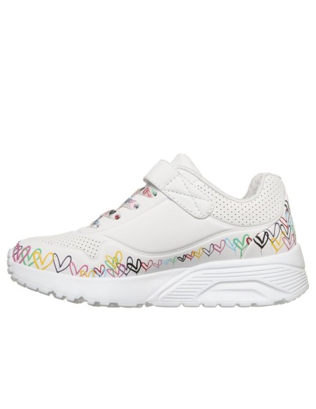 Skechers Kids' UNO LITE HEART CRAZE Sneakers 314091L WMLT