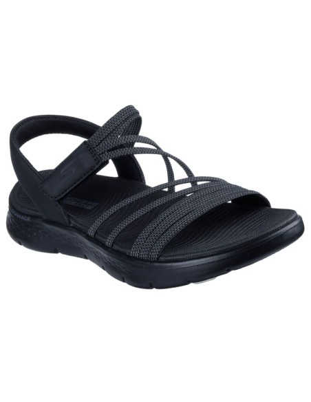 Skechers Women's GO WALK FLEX SANDAL EMMA 141473 BKGY