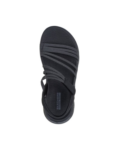 Skechers Women's GO WALK FLEX SANDAL EMMA 141473 BKGY