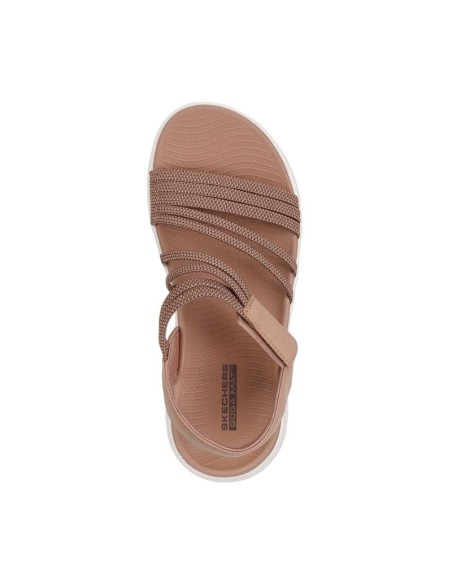 Skechers Women's GO WALK FLEX SANDAL EMMA 141473 TAN