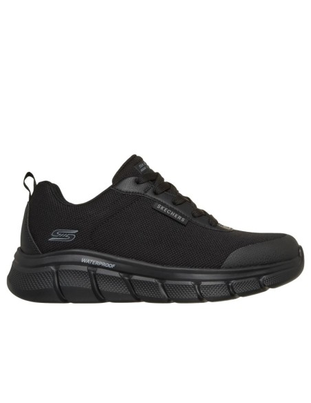 Skechers Men's Waterproof Shoes BOBS B FLEX RAIN EDGE 118111BBK BLACK