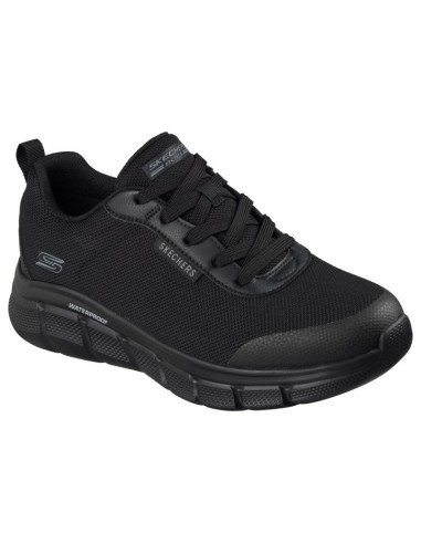 Skechers Men's Waterproof Shoes BOBS B FLEX RAIN EDGE 118111BBK BLACK