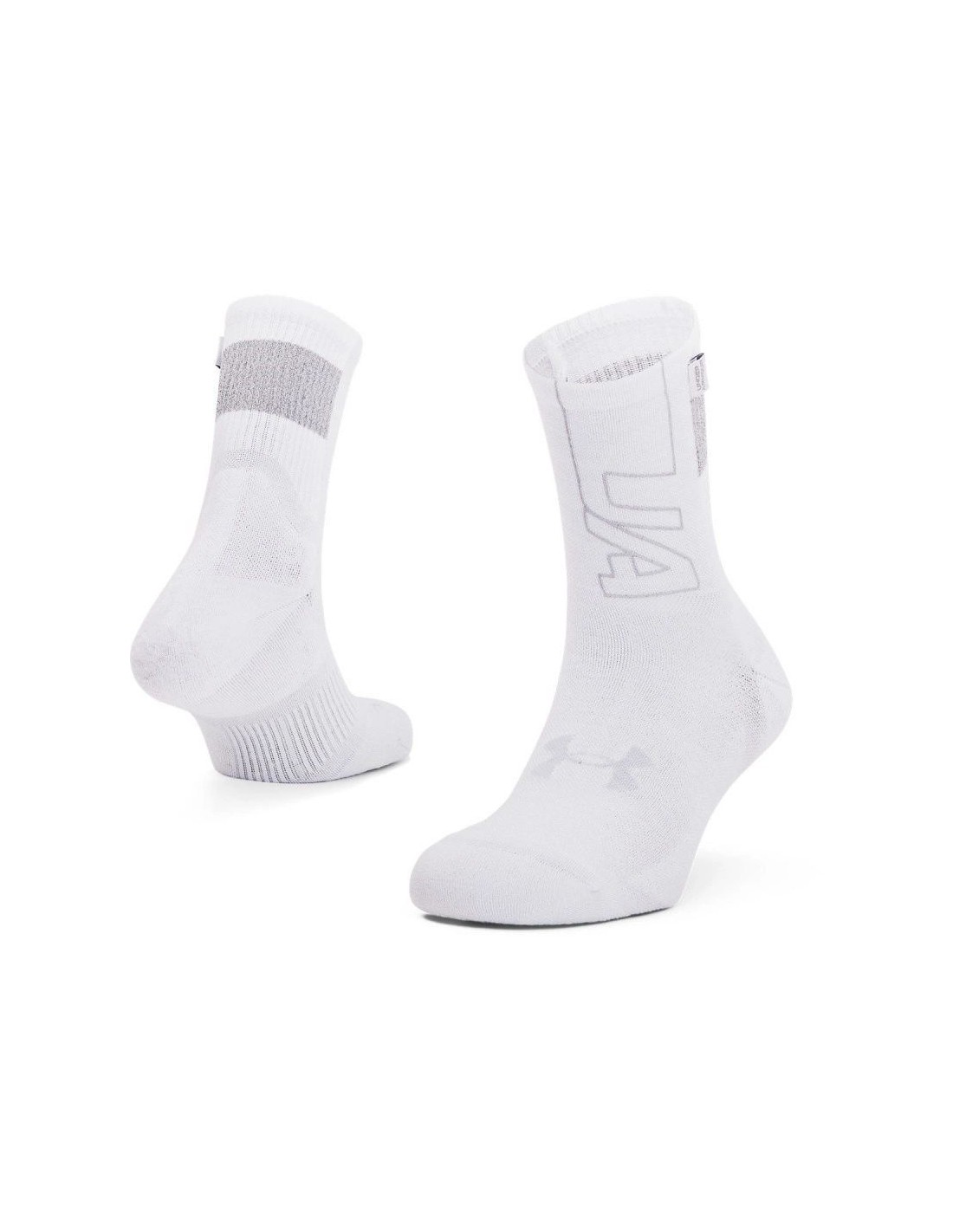 Under Armour UNISEX Running Socks 1361156 ArmourDry Run Crew