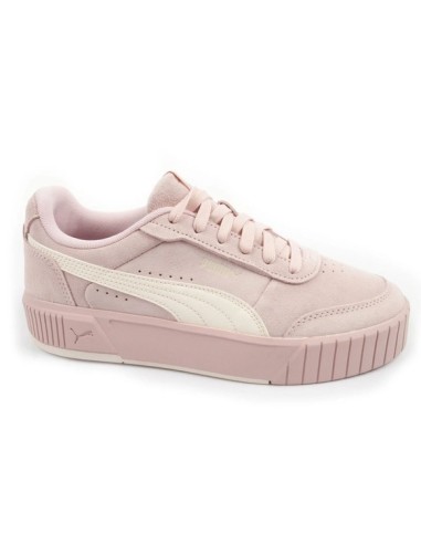 Puma women's sports shoes Carina Mia SD powder pink leather comfortable sneakers