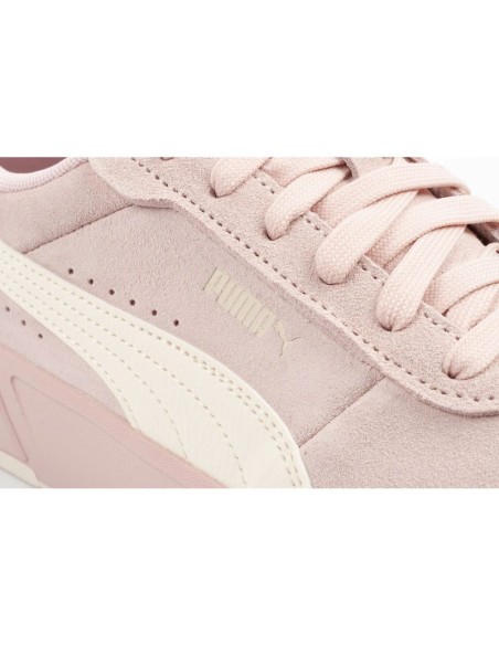 Puma women's sports shoes Carina Mia SD powder pink leather comfortable sneakers