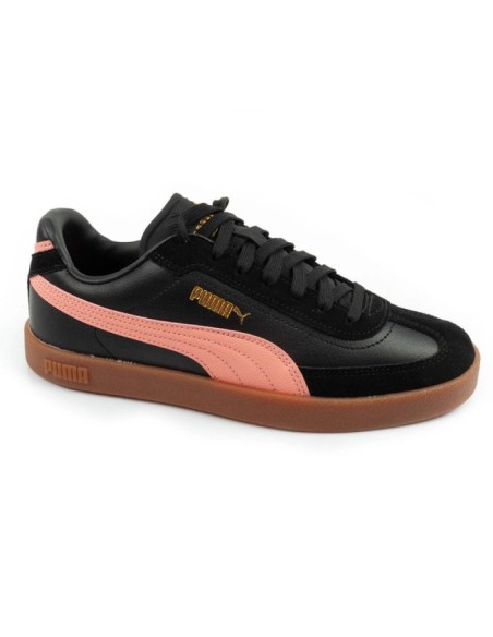 Puma women's sports shoes CLub II Era sneakers black fashionable leather