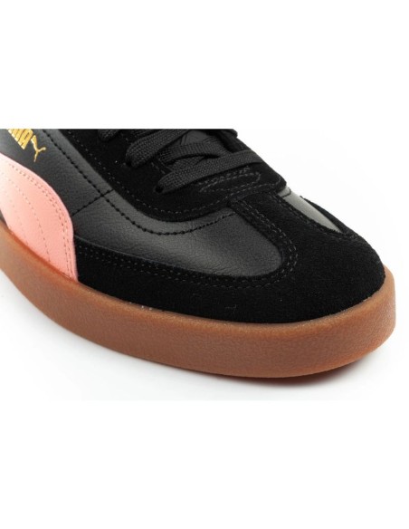 Puma women's sports shoes CLub II Era sneakers black fashionable leather