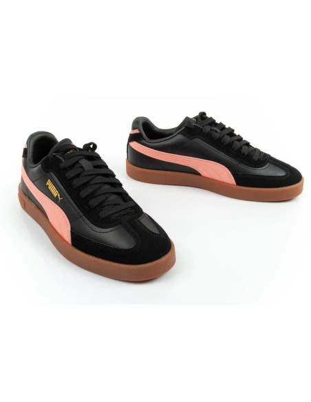 Puma women's sports shoes CLub II Era sneakers black fashionable leather