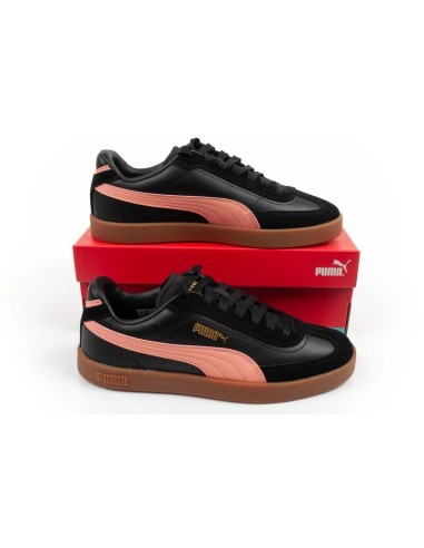 Puma women's sports shoes CLub II Era sneakers black fashionable leather
