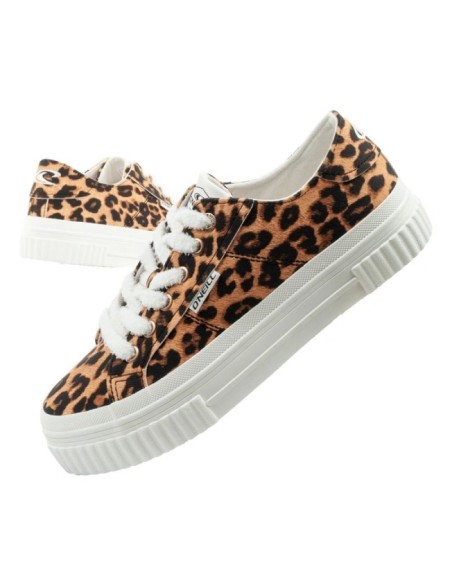 O'neill women's sports shoes Spinna C sneakers leopard fashionable comfortable