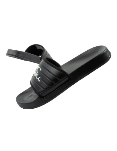 O'neill men's sports slippers Kelso Slider comfortable slippers black