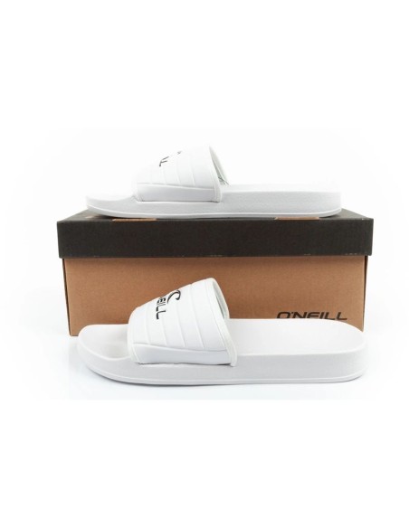 O'neill women's sports slippers Kelso Slider comfortable slippers white