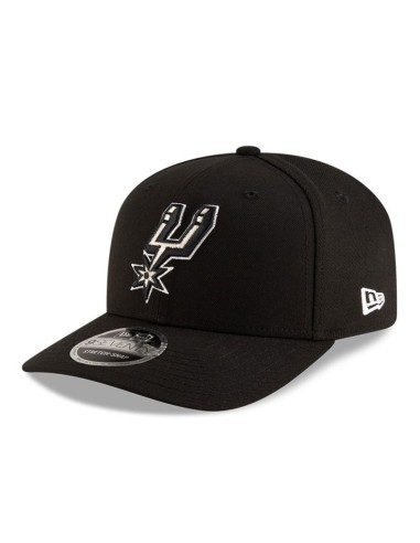 New Era 9SEVENTY San Antonio Spurs NBA Team Black Stretch Snapback Cap 60755445
