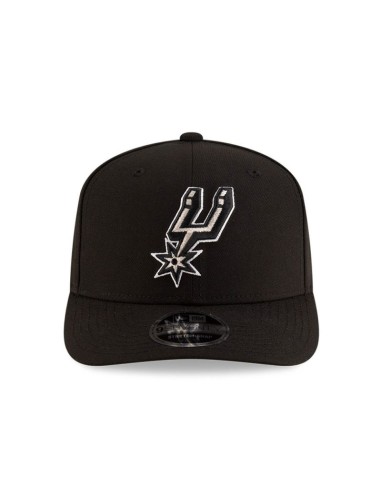 New Era 9SEVENTY San Antonio Spurs NBA Team Black Stretch Snapback Cap 60755445