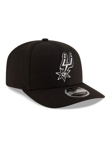 New Era 9SEVENTY San Antonio Spurs NBA Team Black Stretch Snapback Cap 60755445
