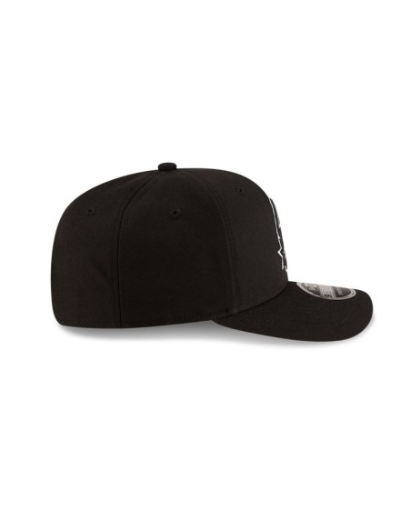 New Era 9SEVENTY San Antonio Spurs NBA Team Black Stretch Snapback Cap 60755445