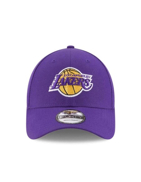 New Era 9FORTY Youth LA Los Angeles Lakers The League Purple Cap 11405635