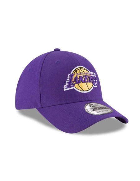 New Era 9FORTY Youth LA Los Angeles Lakers The League Purple Cap 11405635