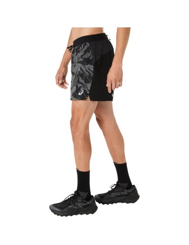 ASICS Fujitrail All Over Print 5IN Short 2011D526001