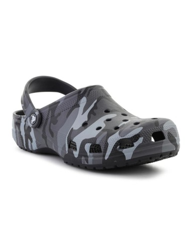 CROCS CLASSIC CAMOUFLAGE CLOG BLACKSLATE GRAY 2119360DD