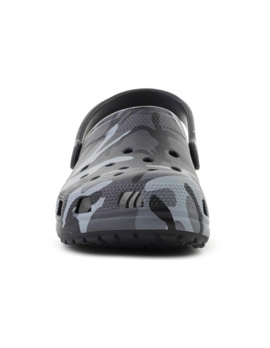 CROCS CLASSIC CAMOUFLAGE CLOG BLACKSLATE GRAY 2119360DD