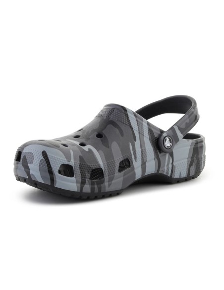 CROCS CLASSIC CAMOUFLAGE CLOG BLACKSLATE GRAY 2119360DD