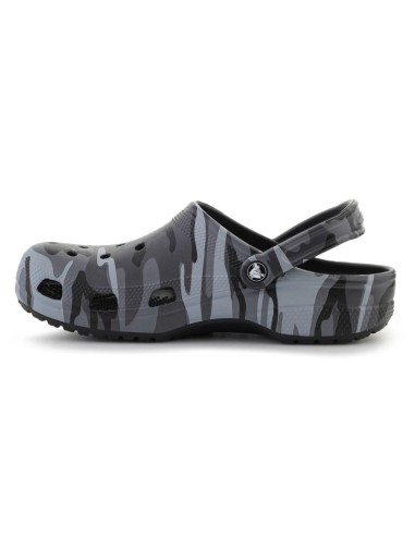 CROCS CLASSIC CAMOUFLAGE CLOG BLACKSLATE GRAY 2119360DD
