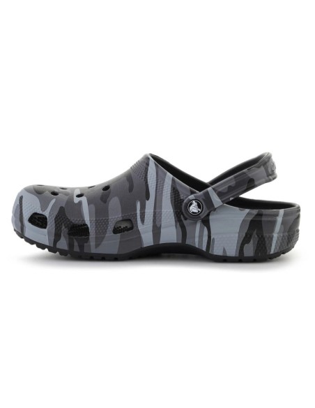 CROCS CLASSIC CAMOUFLAGE CLOG BLACKSLATE GRAY 2119360DD