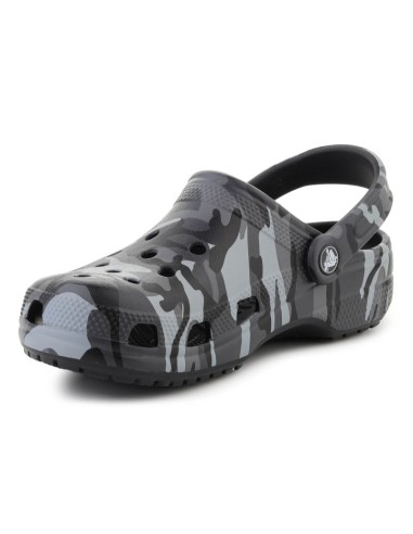 CROCS CLASSIC CAMOUFLAGE CLOG K BLACKSLATE GRAY 2118790DD